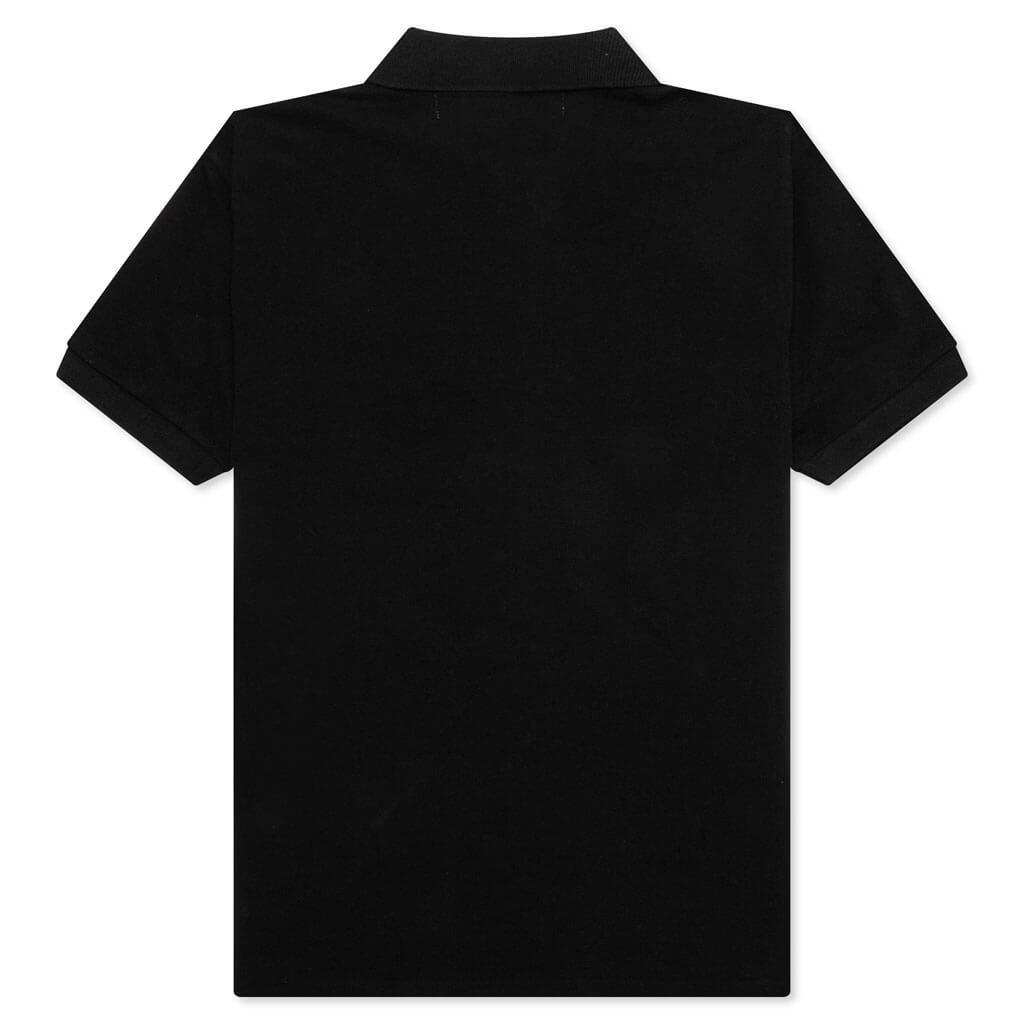 Comme des Garcons PLAY x the Artist Invader Polo - Black Male Product Image