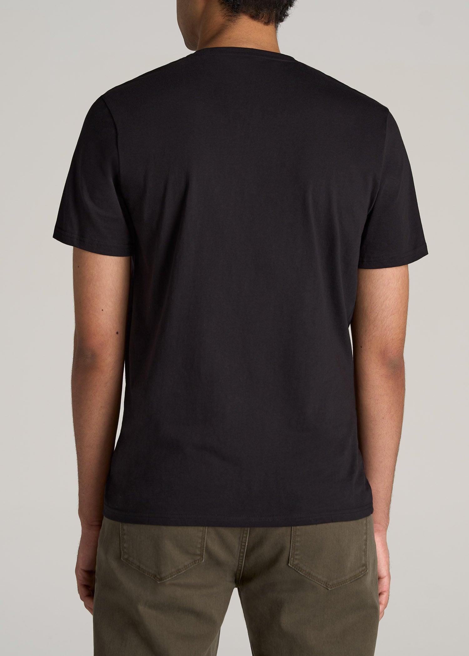 The Everyday REGULAR-FIT Crewneck Tall Men's T-Shirt in Black Product Image