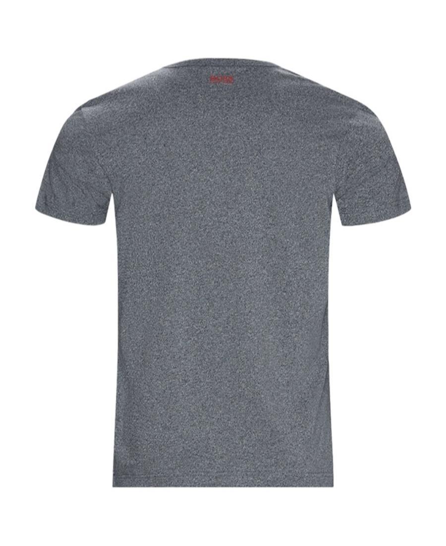 HUGO BOSS Logo Printed T-shirt In Gray Product Image
