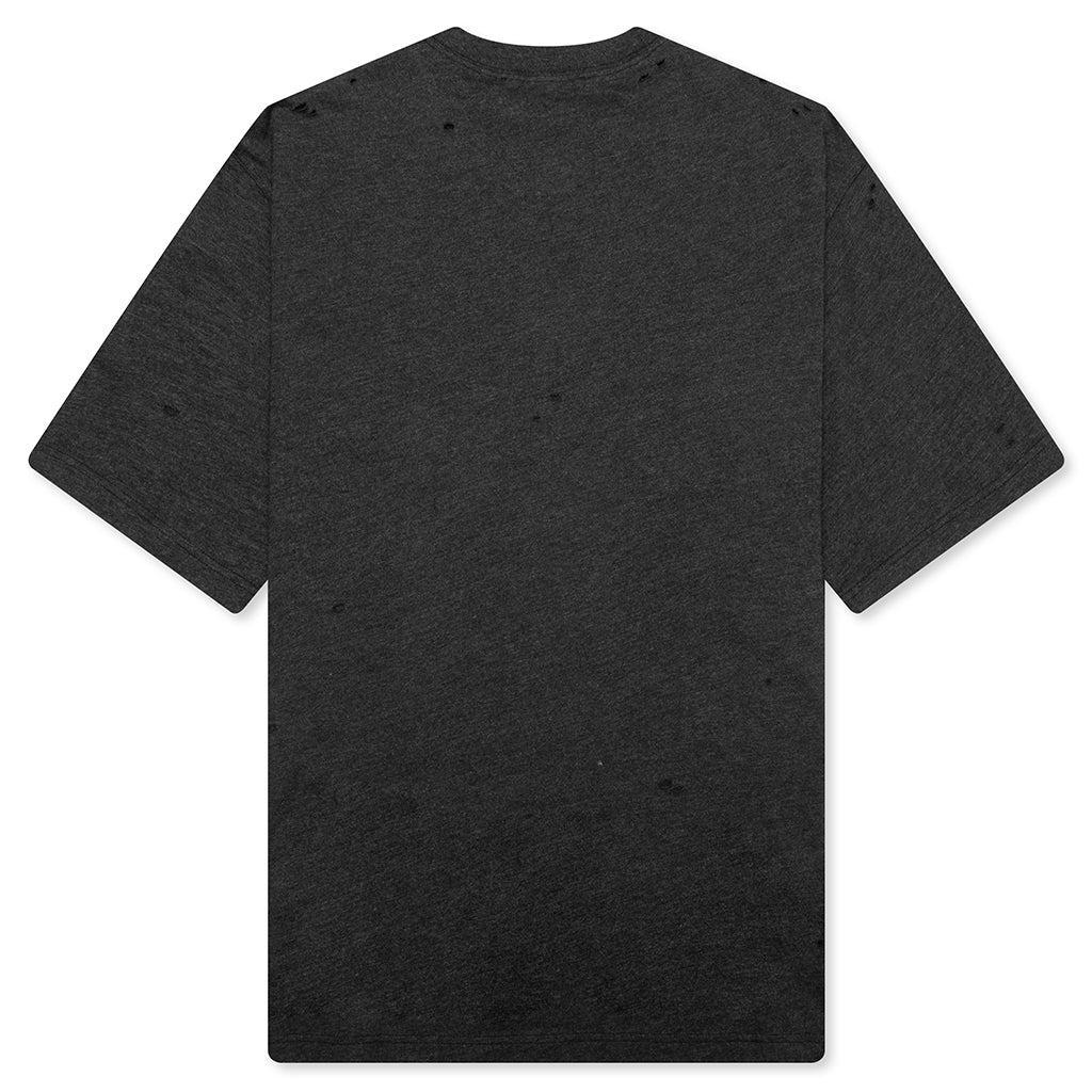 Logo T-Shirt Relaxed Fit - Black Melange Male Product Image