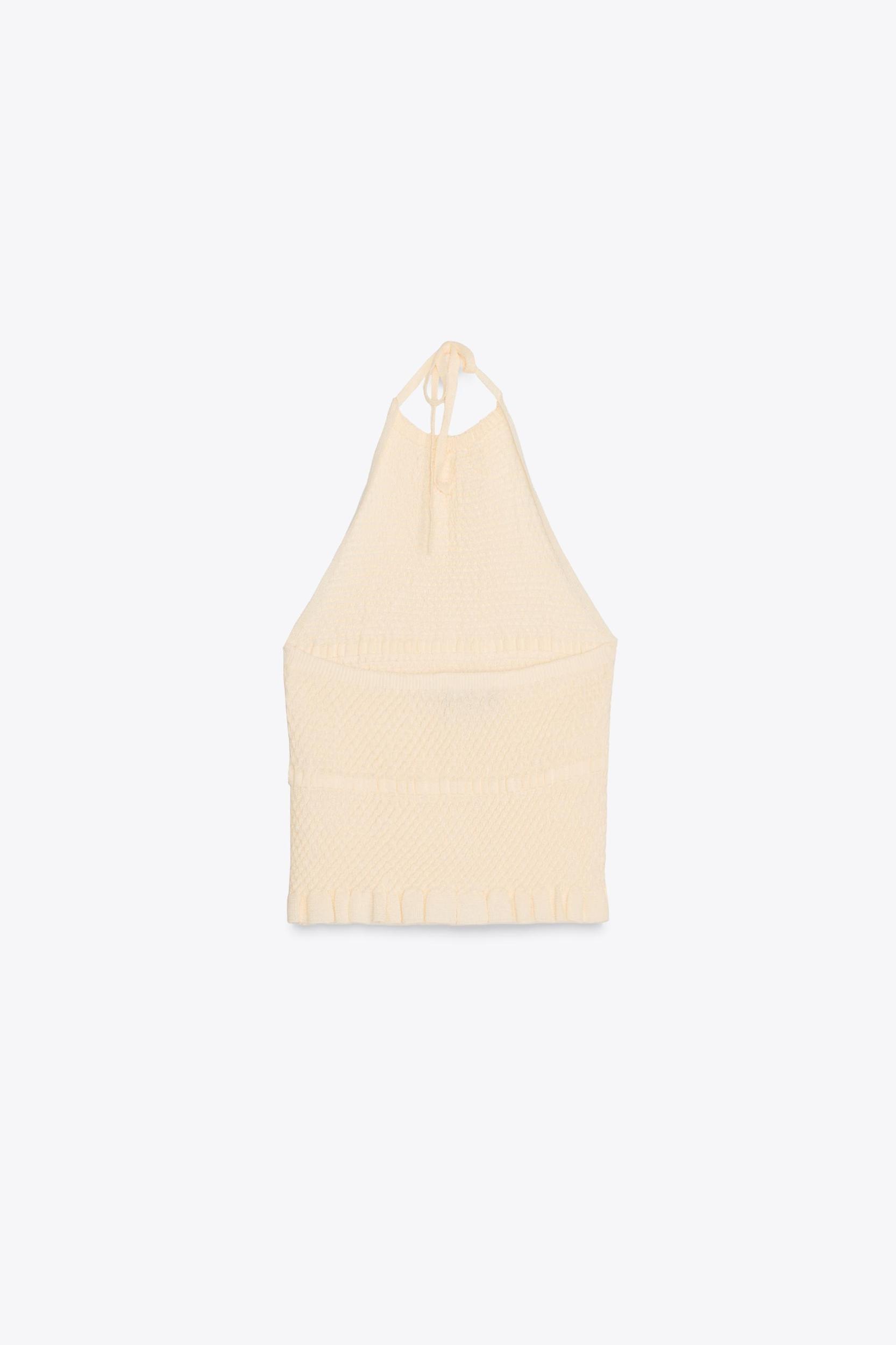 HALTER KNIT TOP Product Image