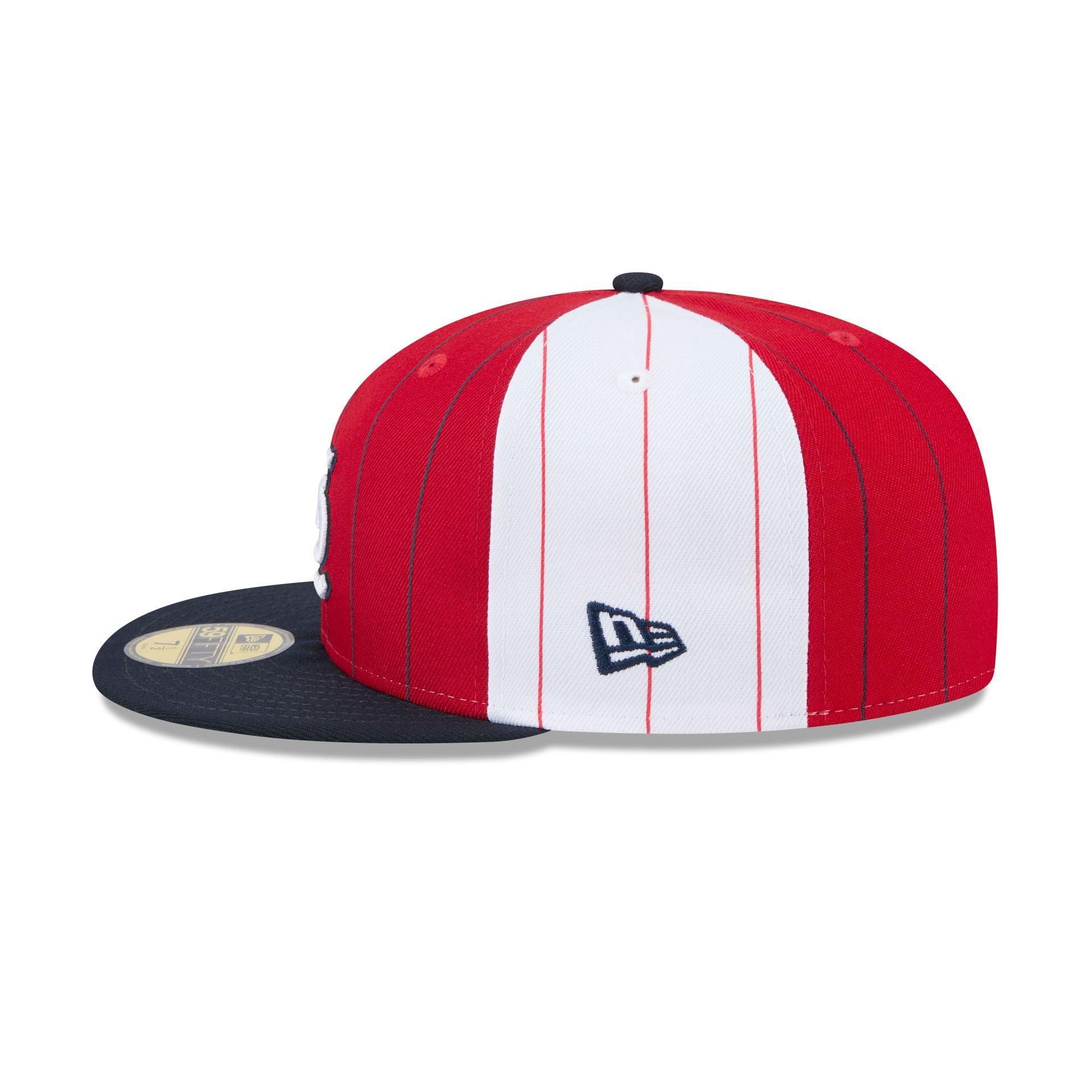 St. Louis Cardinals Pinstripe League Pin 59FIFTY Fitted Hat Male Product Image