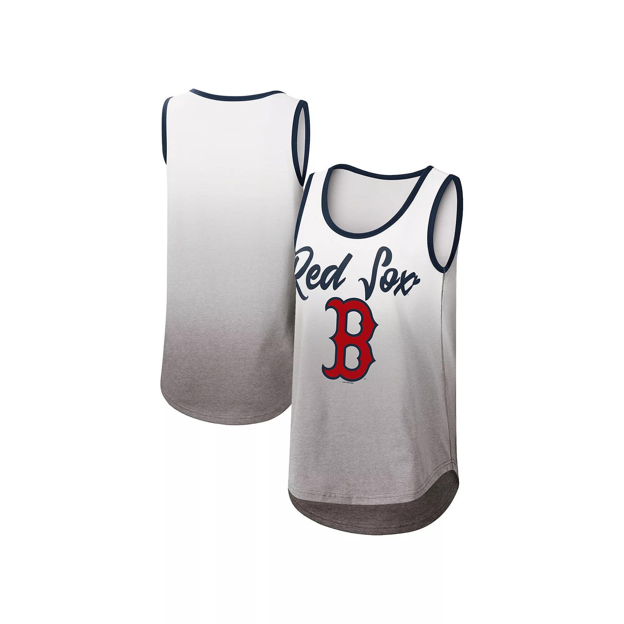 Women's G-III 4Her by Carl Banks White Boston Red Sox Logo Opening Day Tank Top, Size: XS Product Image