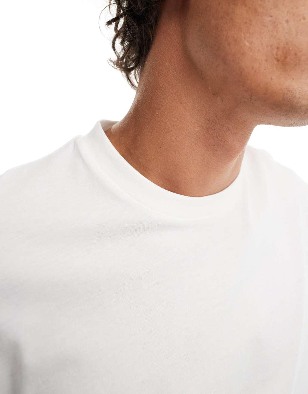 ASOS DESIGN 5 pack crew neck t-shirts in multiple colors Product Image