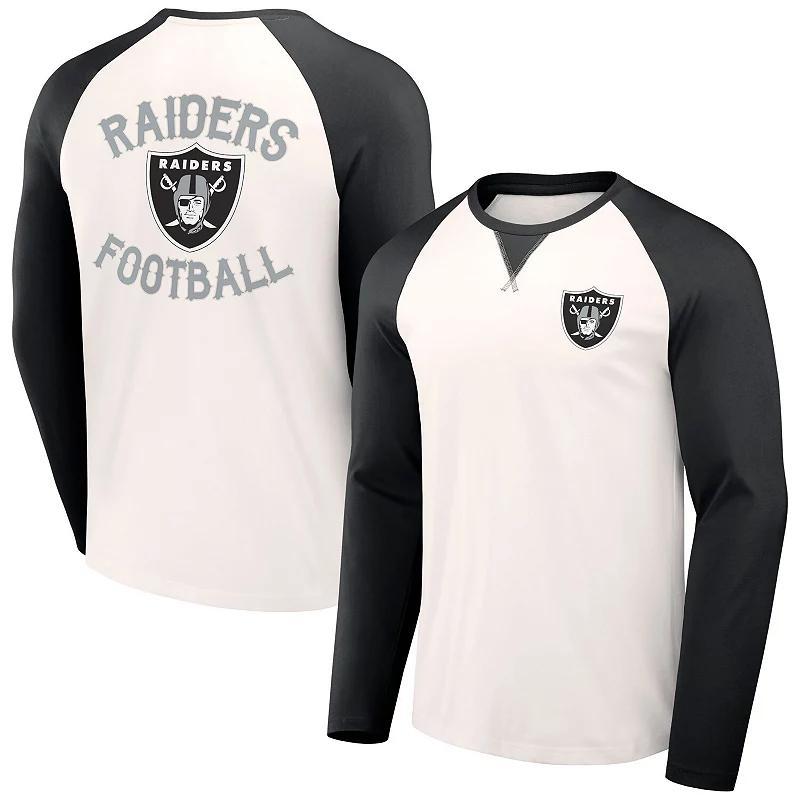 Men's Darius Rucker Collection by Fanatics  White/Navy Chicago White Sox Team Color Raglan T-Shirt, Size: Small Product Image