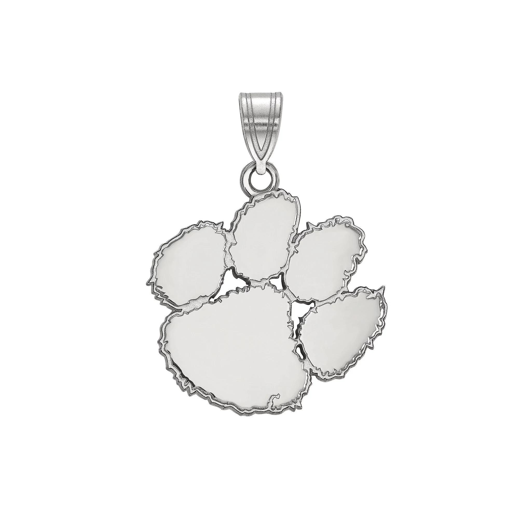 LogoArt 14k Gold Over Silver Clemson Tigers Large Pendant Charm, Women's, Size: 27 mm, 14k Gold Plated Product Image