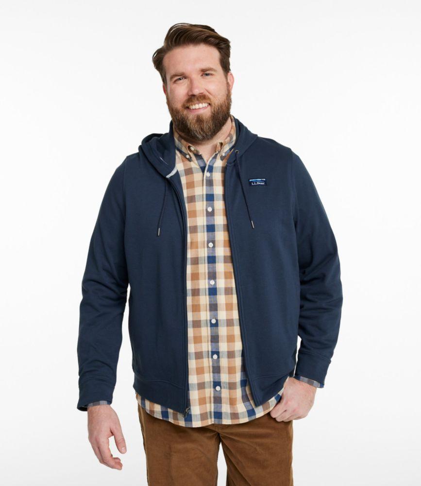 Men's Comfort Stretch Performance® Piqué, Full-Zip Hoodie Product Image