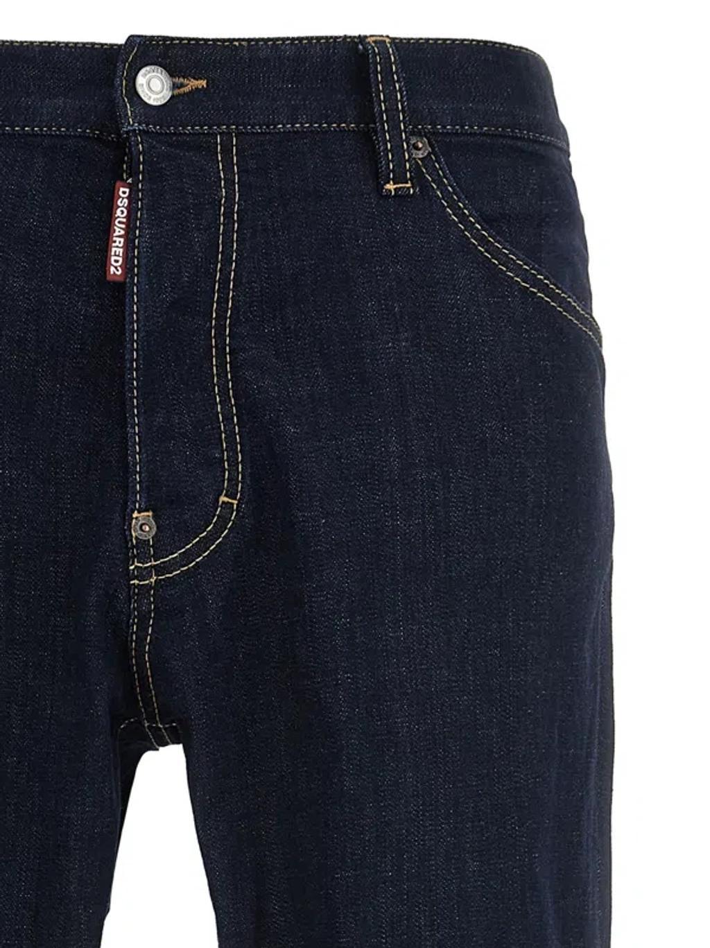 DSQUARED2 Cool Guy Mid-rise Skinny Jeans In Black Product Image