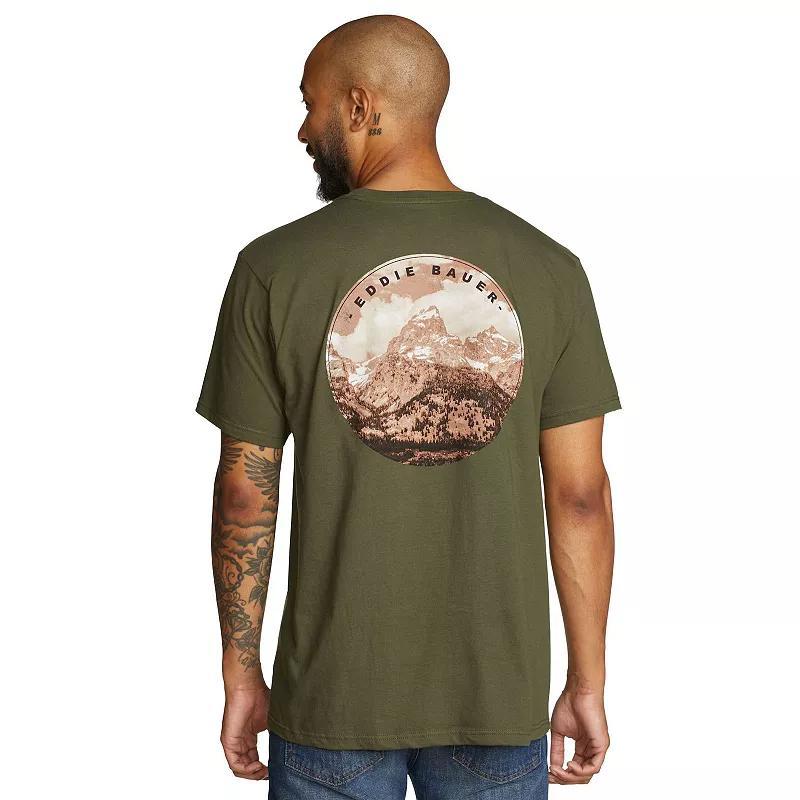Men's Eddie Bauer Graphic Tee, Size: XL, Green Product Image