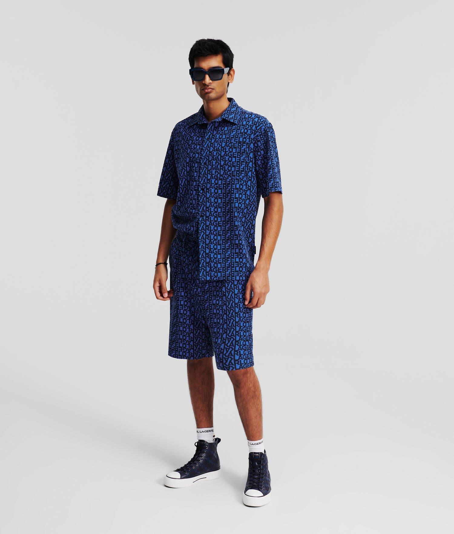 KARL LOGO WOVEN SHIRT Product Image