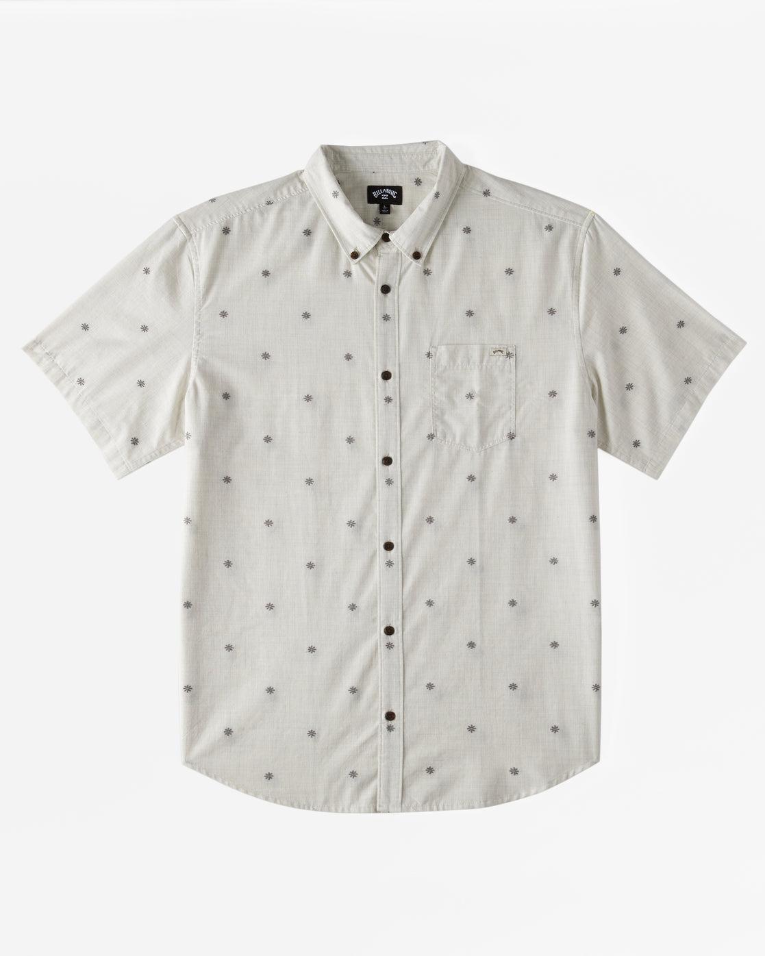 All Day Jacquard Short Sleeve Shirt - Chino Male Product Image