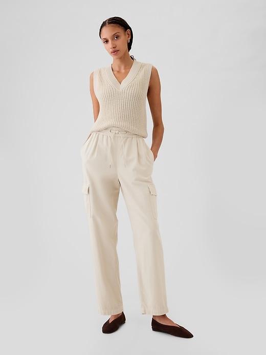 Twill Easy Cargo Pants Product Image
