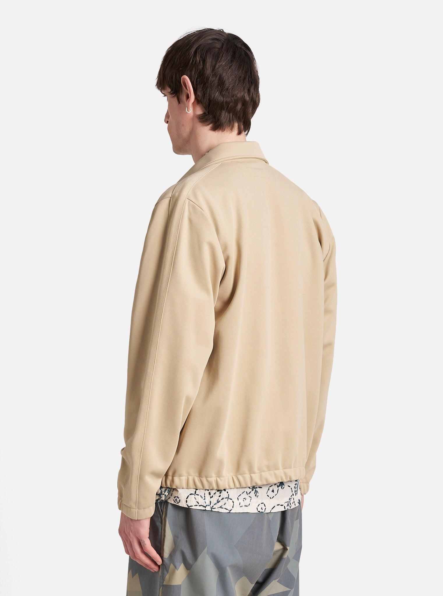 Sand Recycled Poly Organic Cotton Denis Track Top Product Image