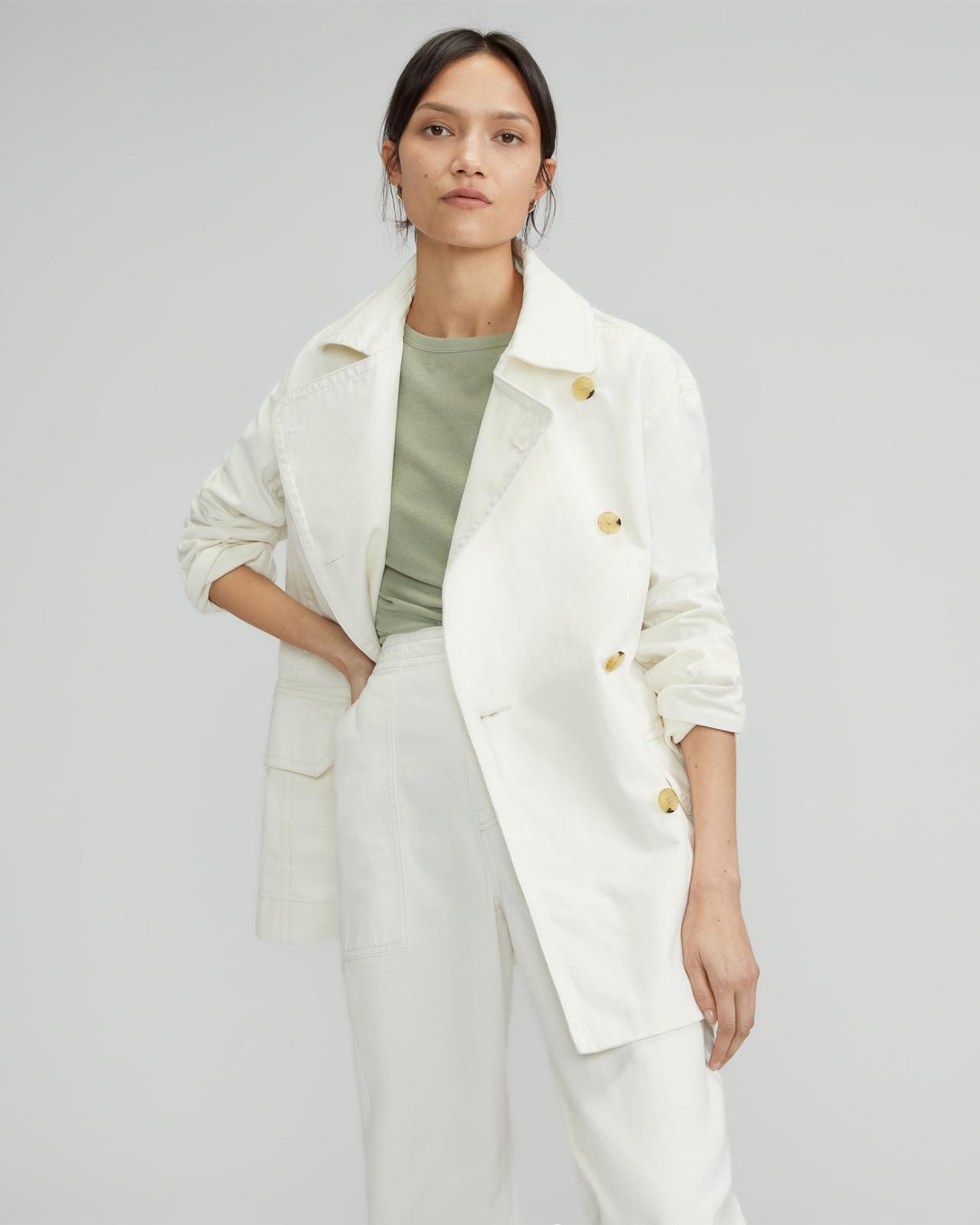 The Organic Cotton Herringbone Jacket Product Image