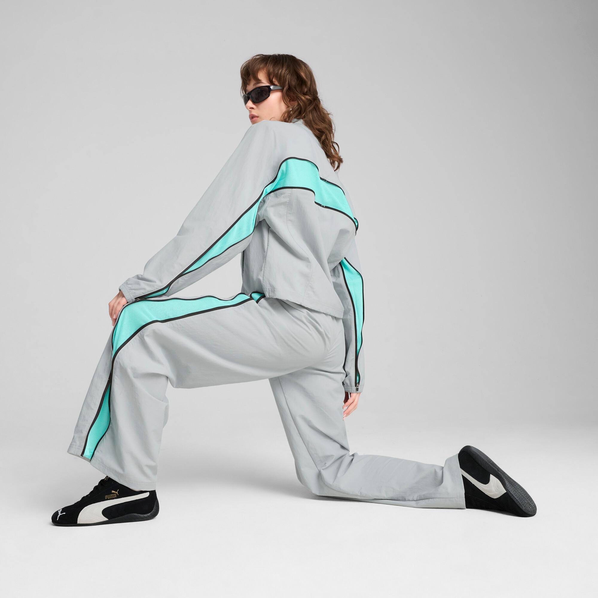 DARE TO Women's Oversized Full-Zip Woven Jacket Product Image