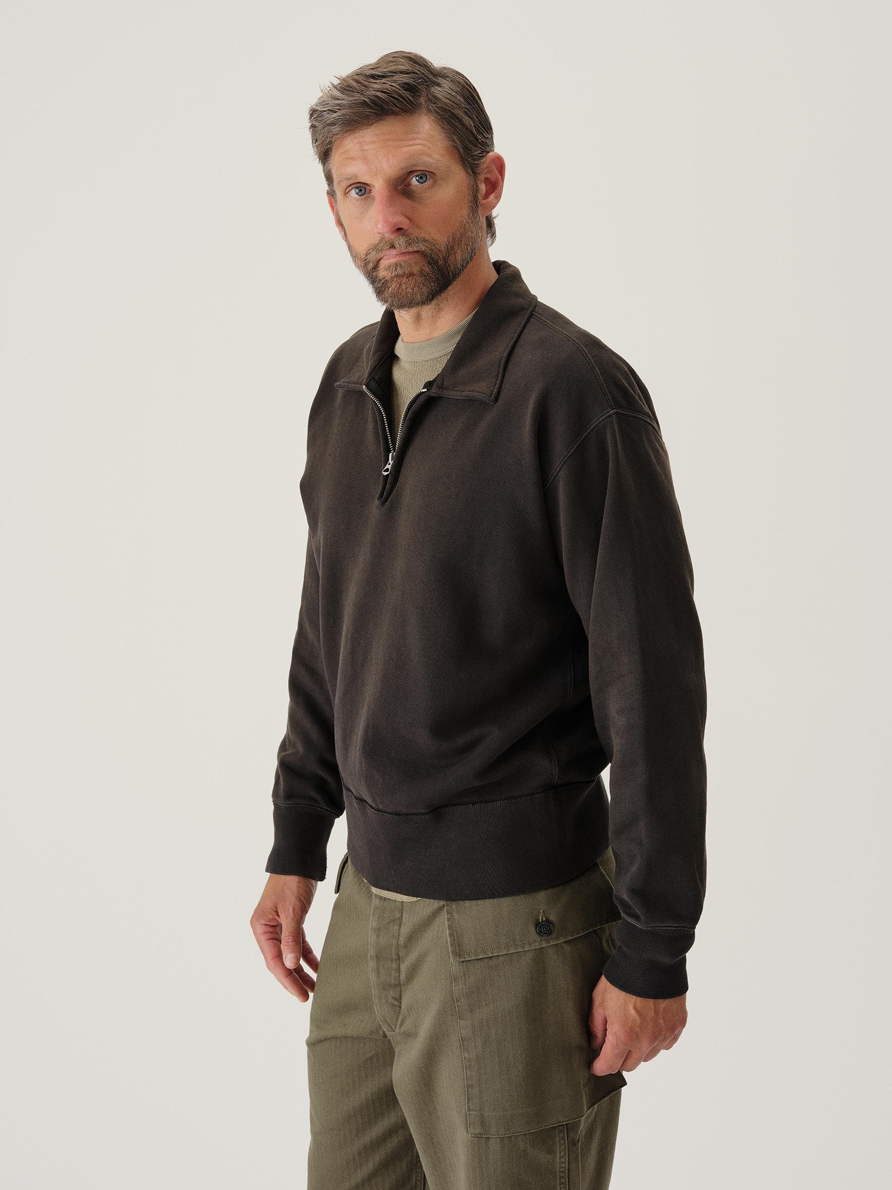 Black Sunfade Welterweight Quarter Zip Product Image