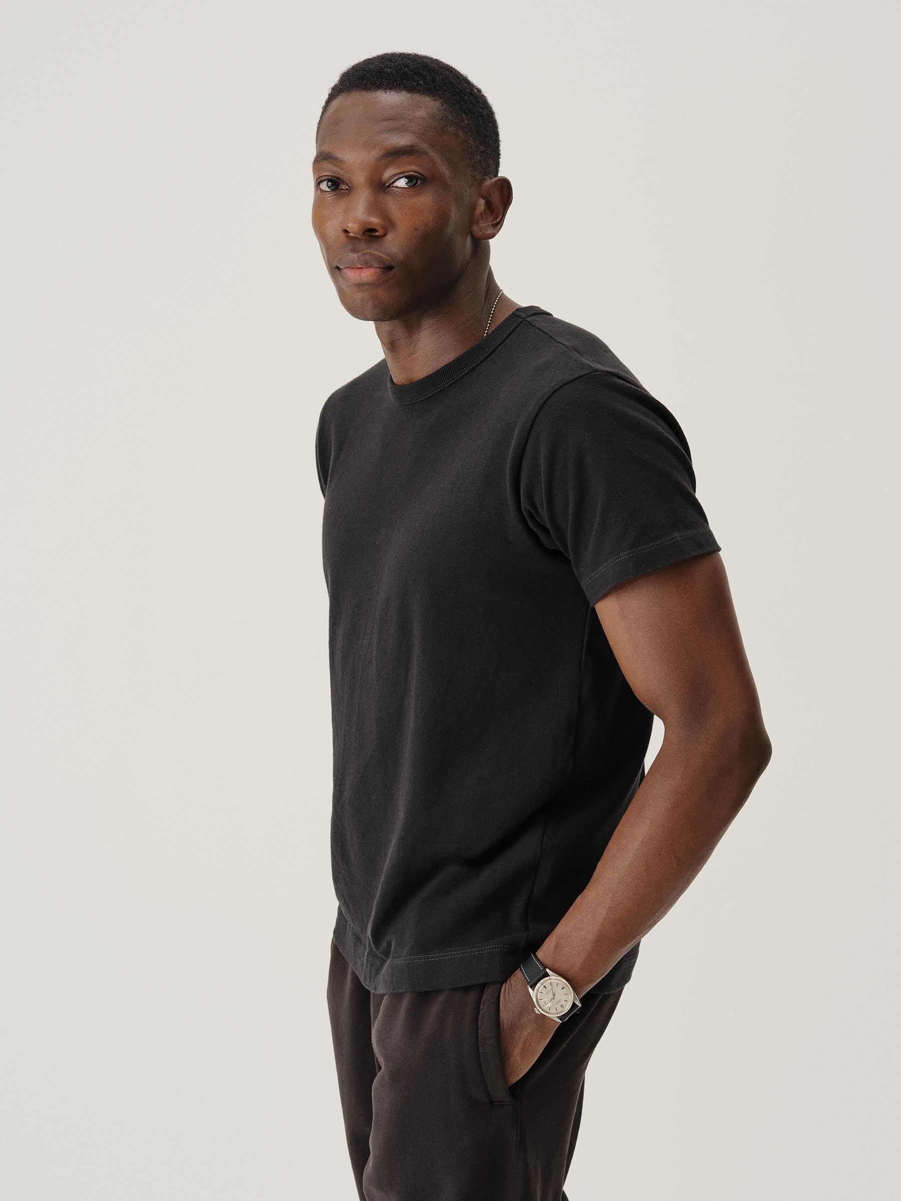 Vintage Black Toughknit Classic Tee Product Image
