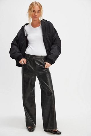 Stand Studio Mylah Leather Trousers Product Image