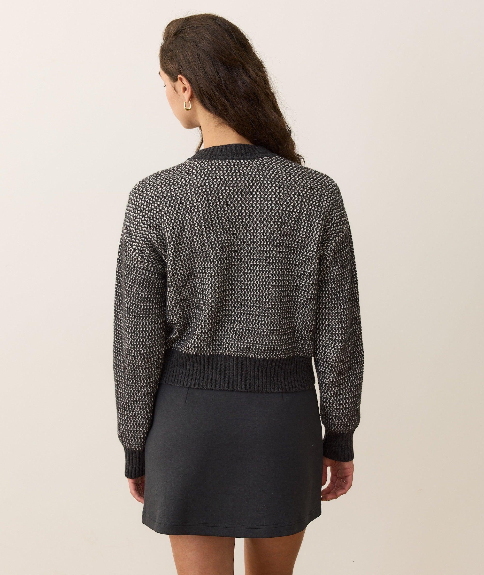 Robin Textured Crewneck Sweater Product Image
