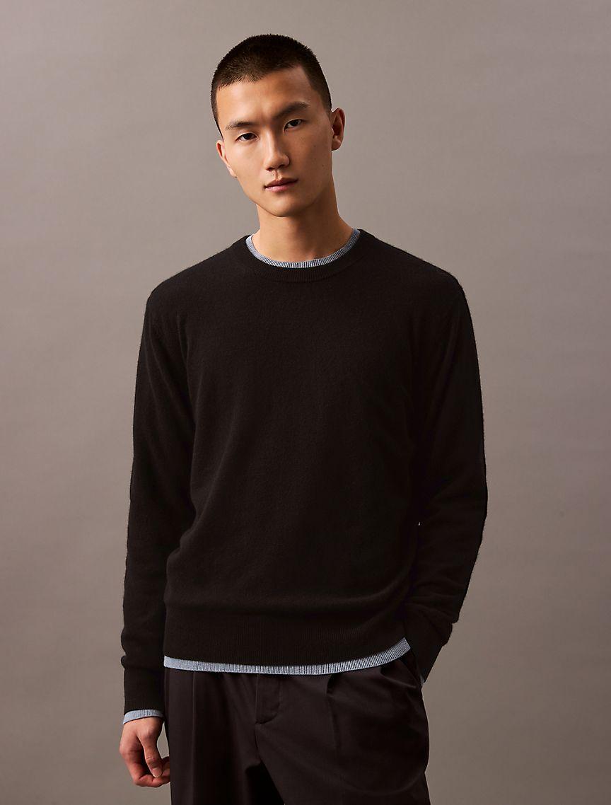 Classic Cashmere Crewneck Sweater Product Image