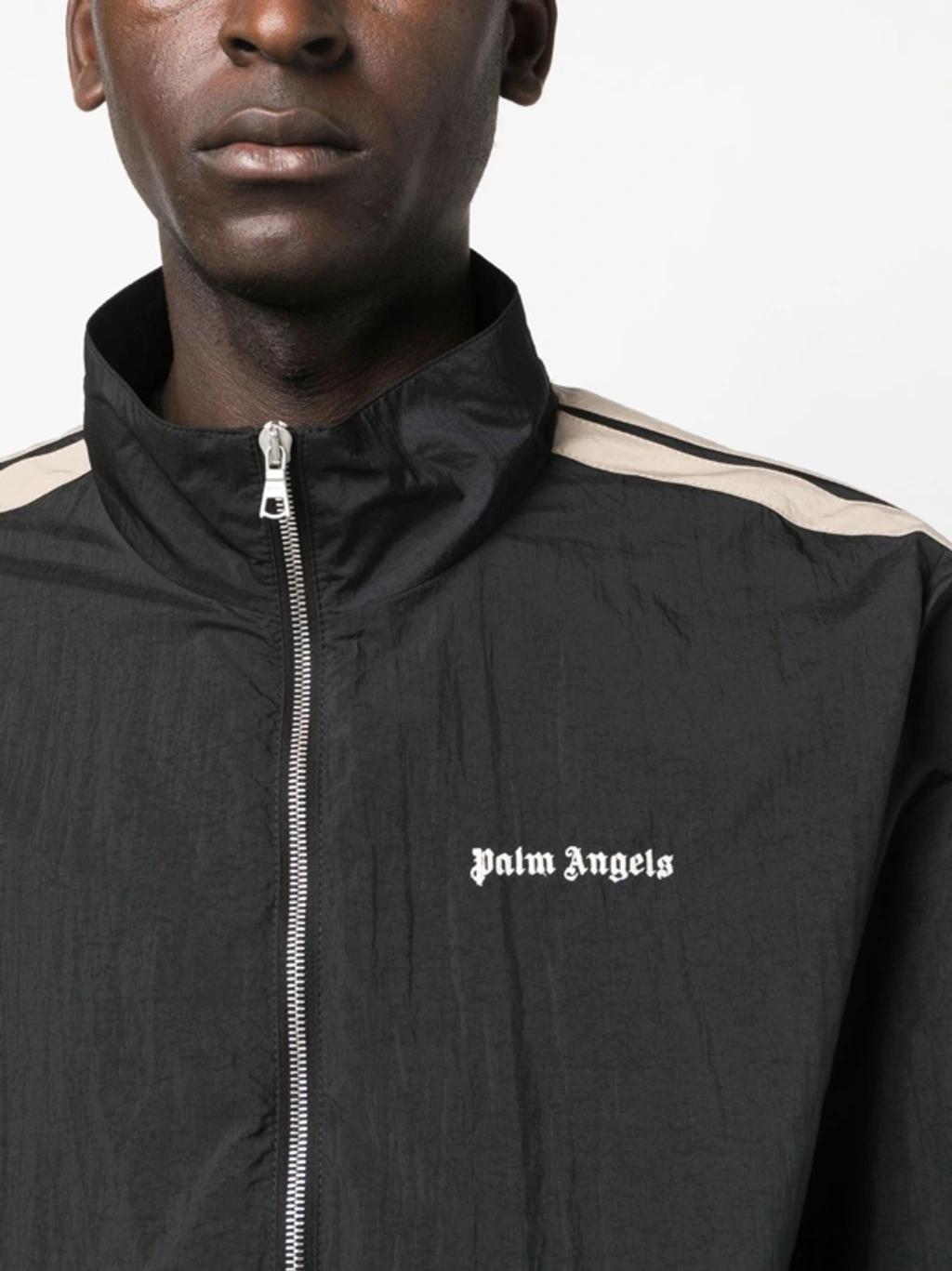 logo-embroidered sport jacket Product Image