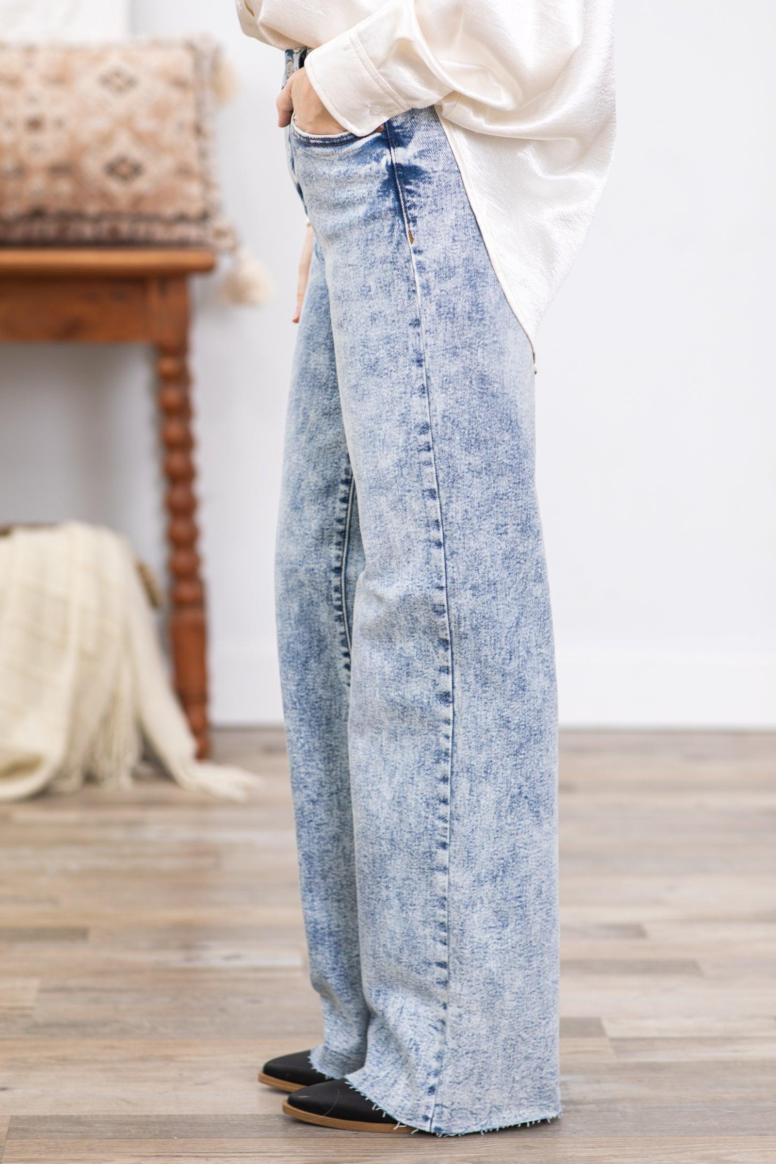 Judy Blue Light Mineral Wash Jeans Product Image