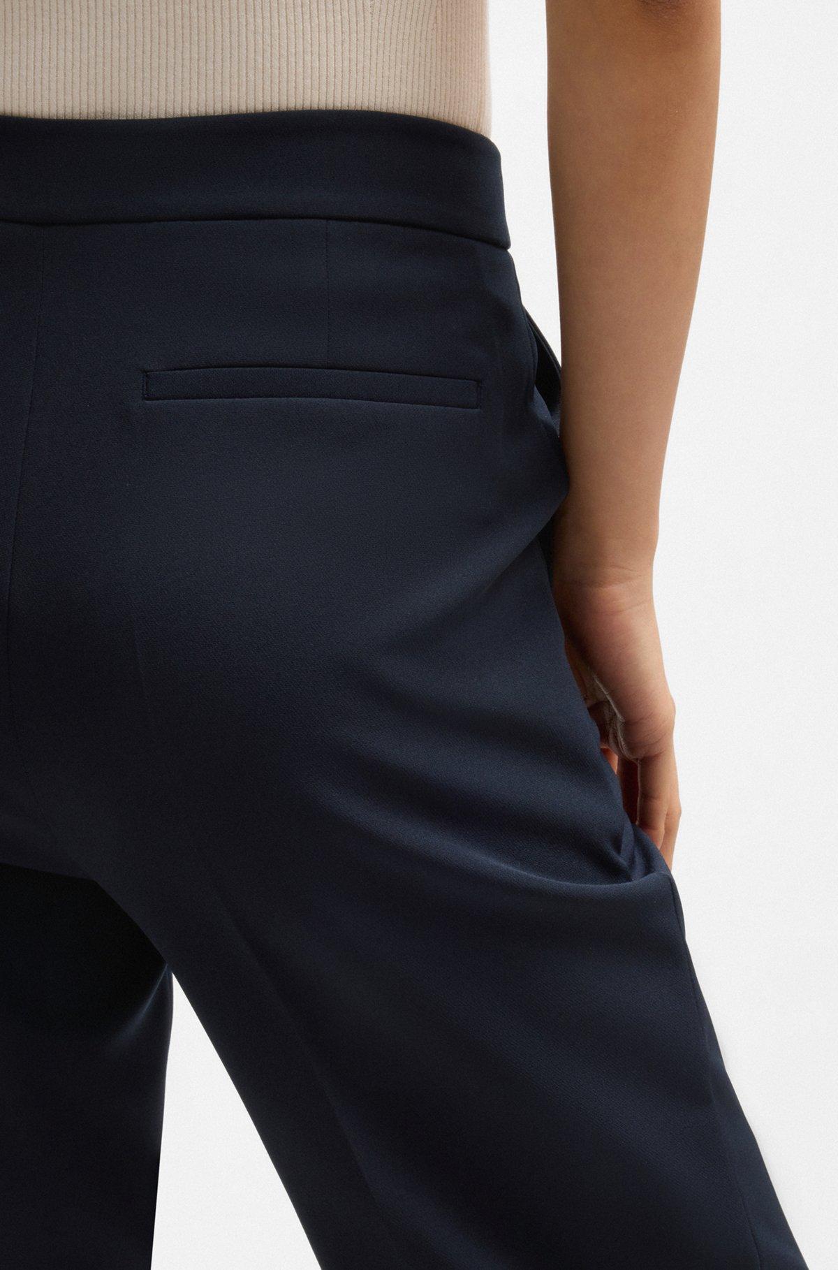 Straight-fit trousers in stretch fabric Product Image