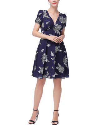 kimi + kai Womens Juna Fit & Flare Dress Product Image