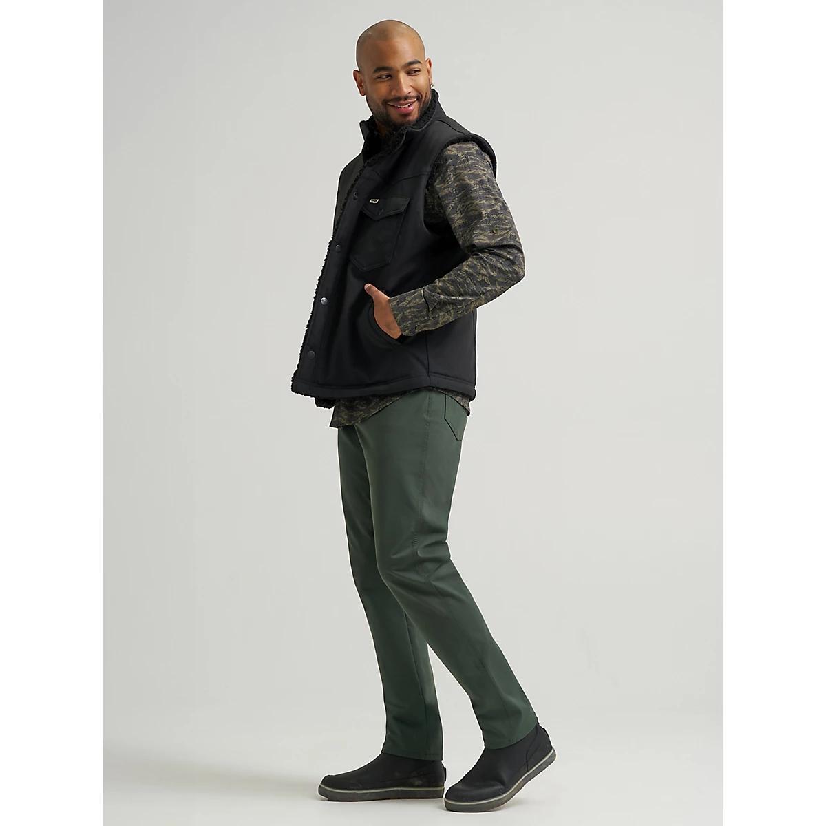 Wrangler All Terrain Gear Men's Tech Range Reversible Vest | Men's JACKETS & OUTERWEAR | Wrangler® Product Image
