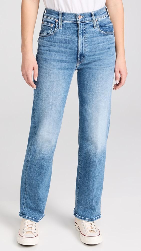MOTHER The Rambler Zip Flood Jeans | Shopbop Product Image