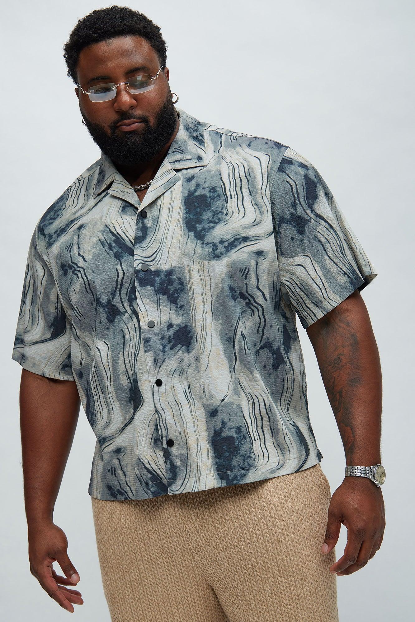 Granite Shirt - Grey/combo Product Image