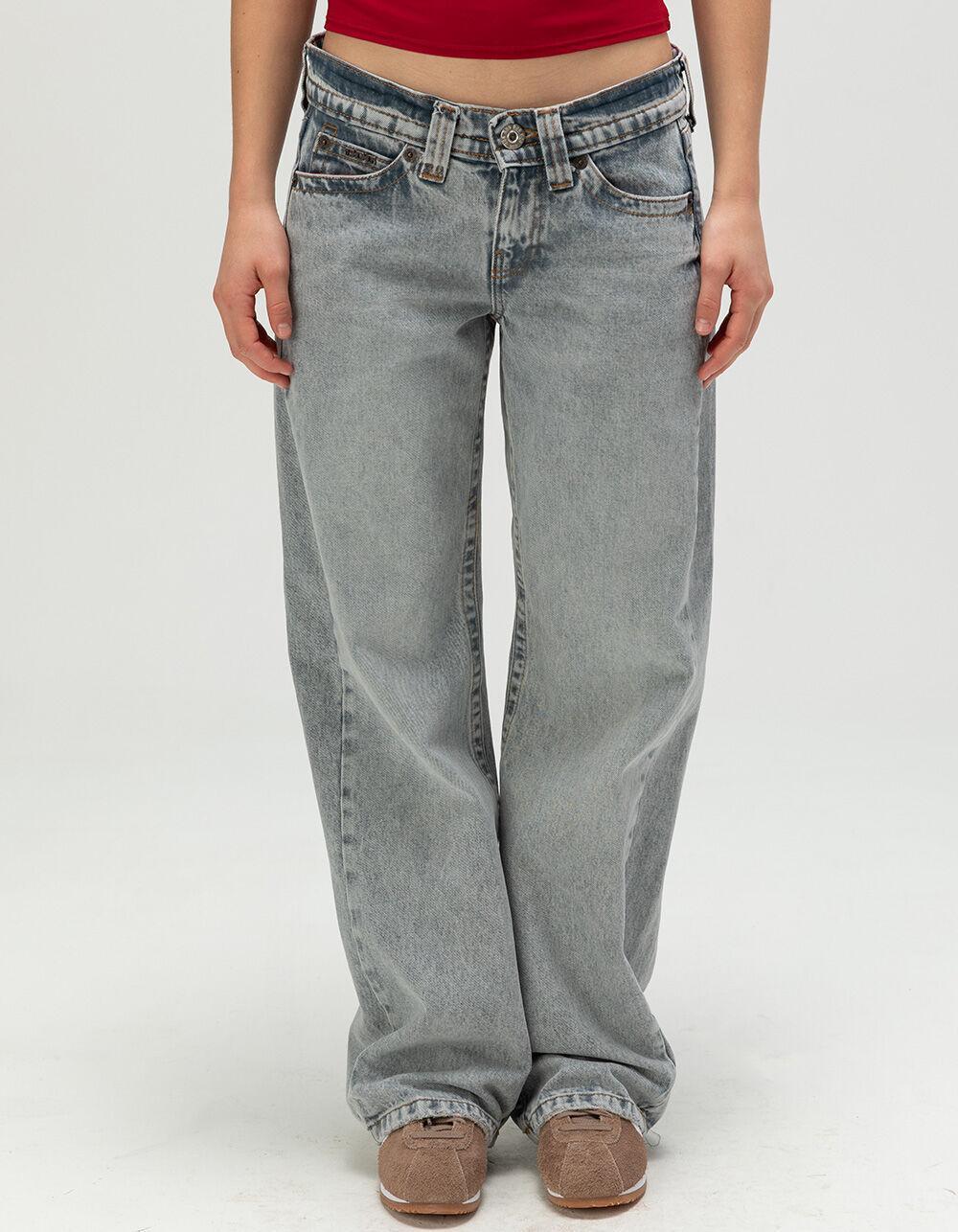 BDG Urban Outfitters Kayla Low Rise Slouchy Womens Boyfriend Jeans - TINTED DENIM Product Image