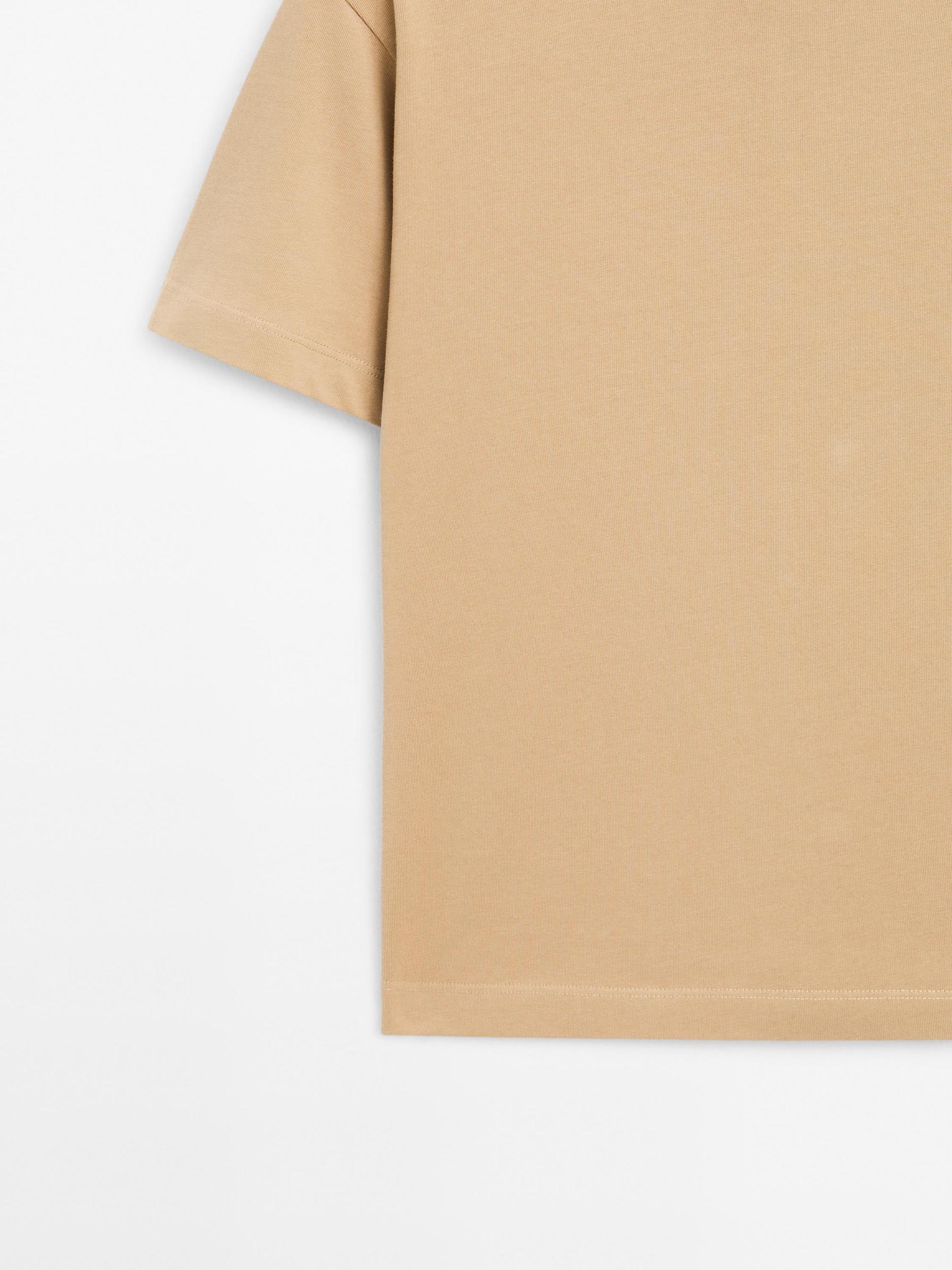 100% cotton short-sleeve T-shirt Product Image