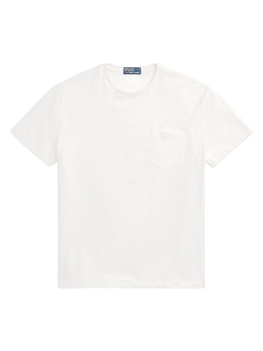 Mens Cotton Crewneck T-Shirt Product Image