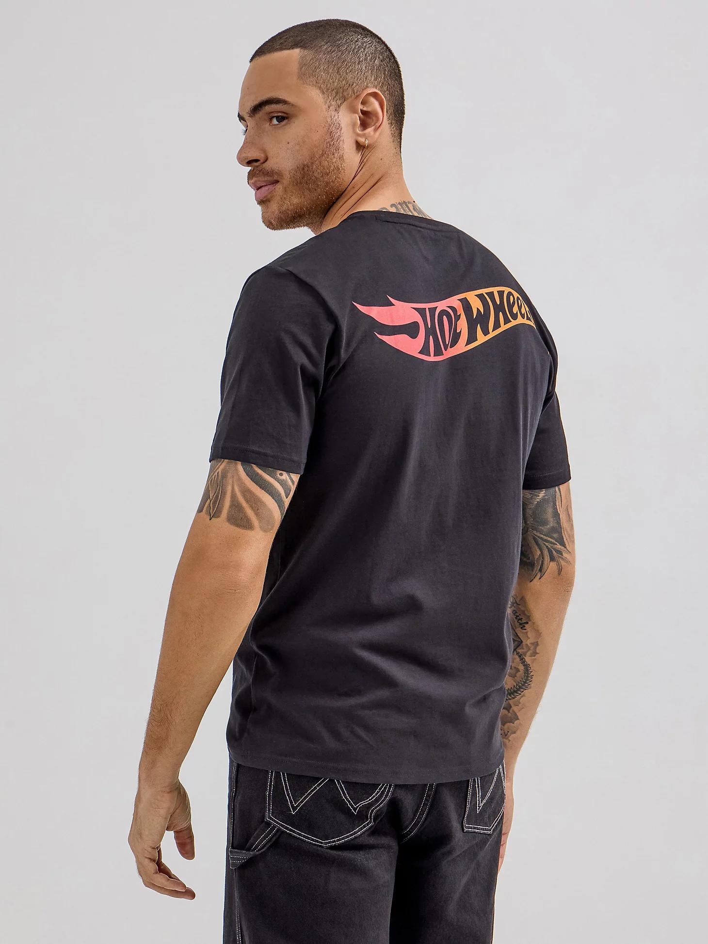 Wrangler® x Hot Wheels™ Men's Flaming Bronco T-Shirt Beauty Product Image