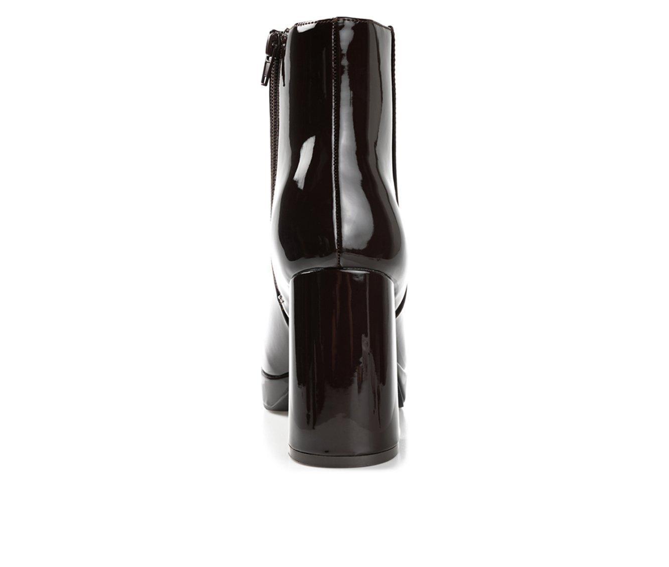Women's Journee Collection Mollie Heeled Platform Booties Product Image