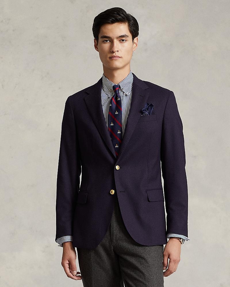 Polo Ralph Lauren Single Breasted Wool Blazer Product Image