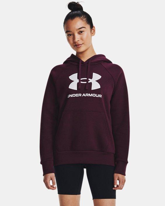 UA Rival Fleece Big Logo Womens Hoodie Product Image