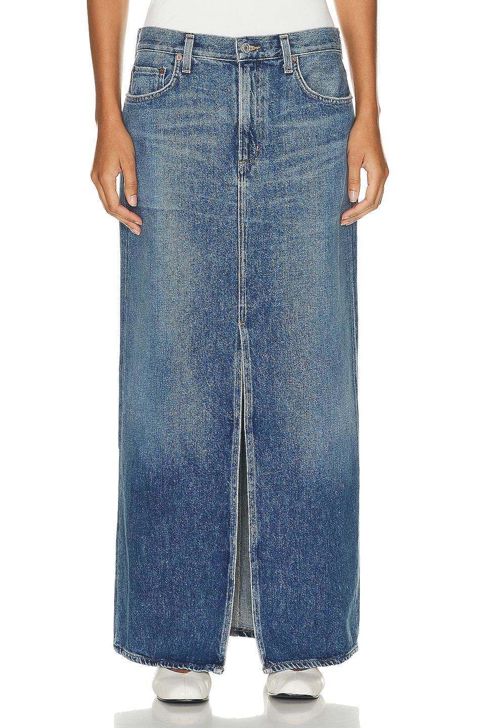 Leif Low Slung Skirt AGOLDE Product Image