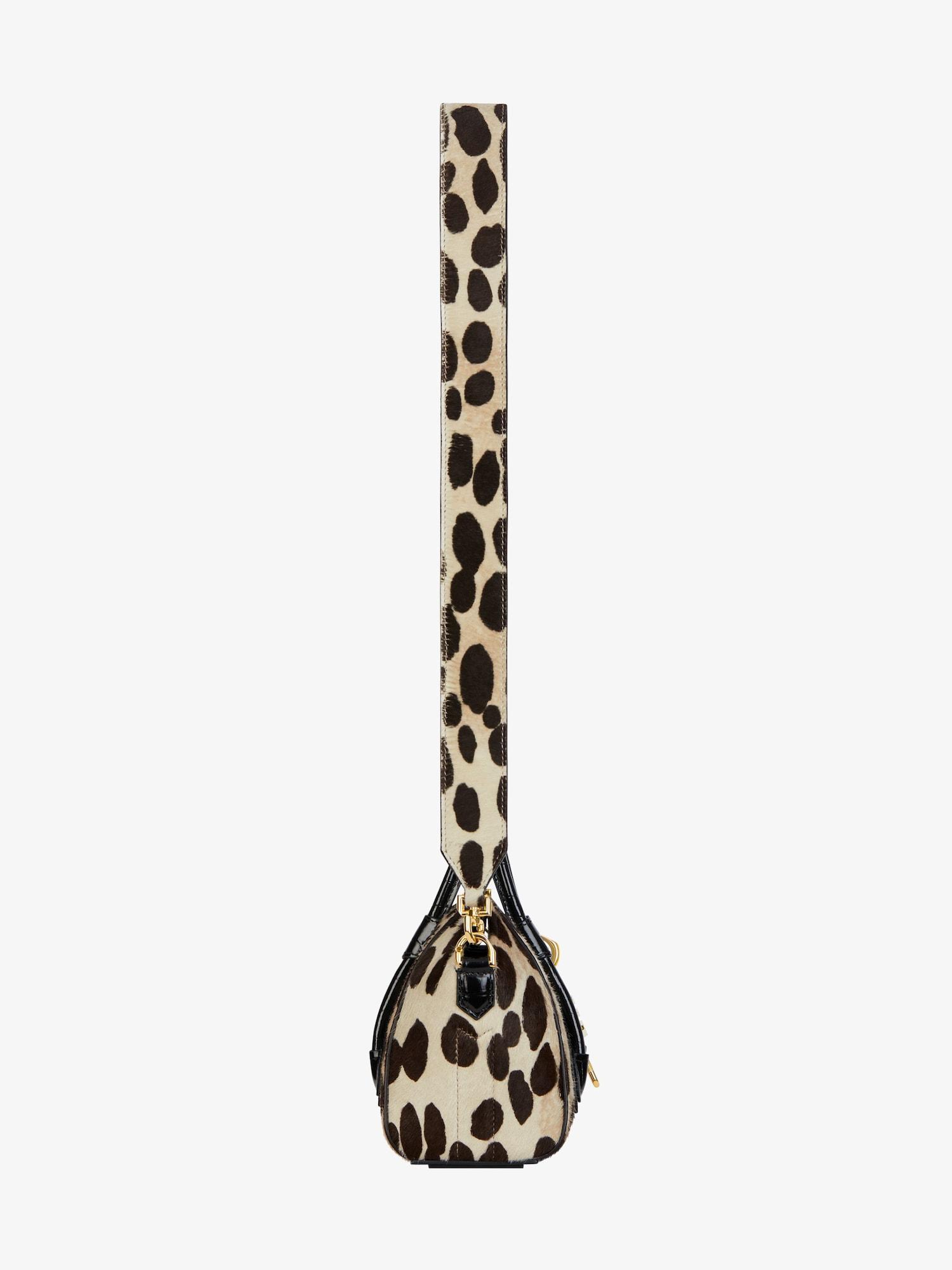 Antigona Toy Lock bag in leopard print pony leather Product Image