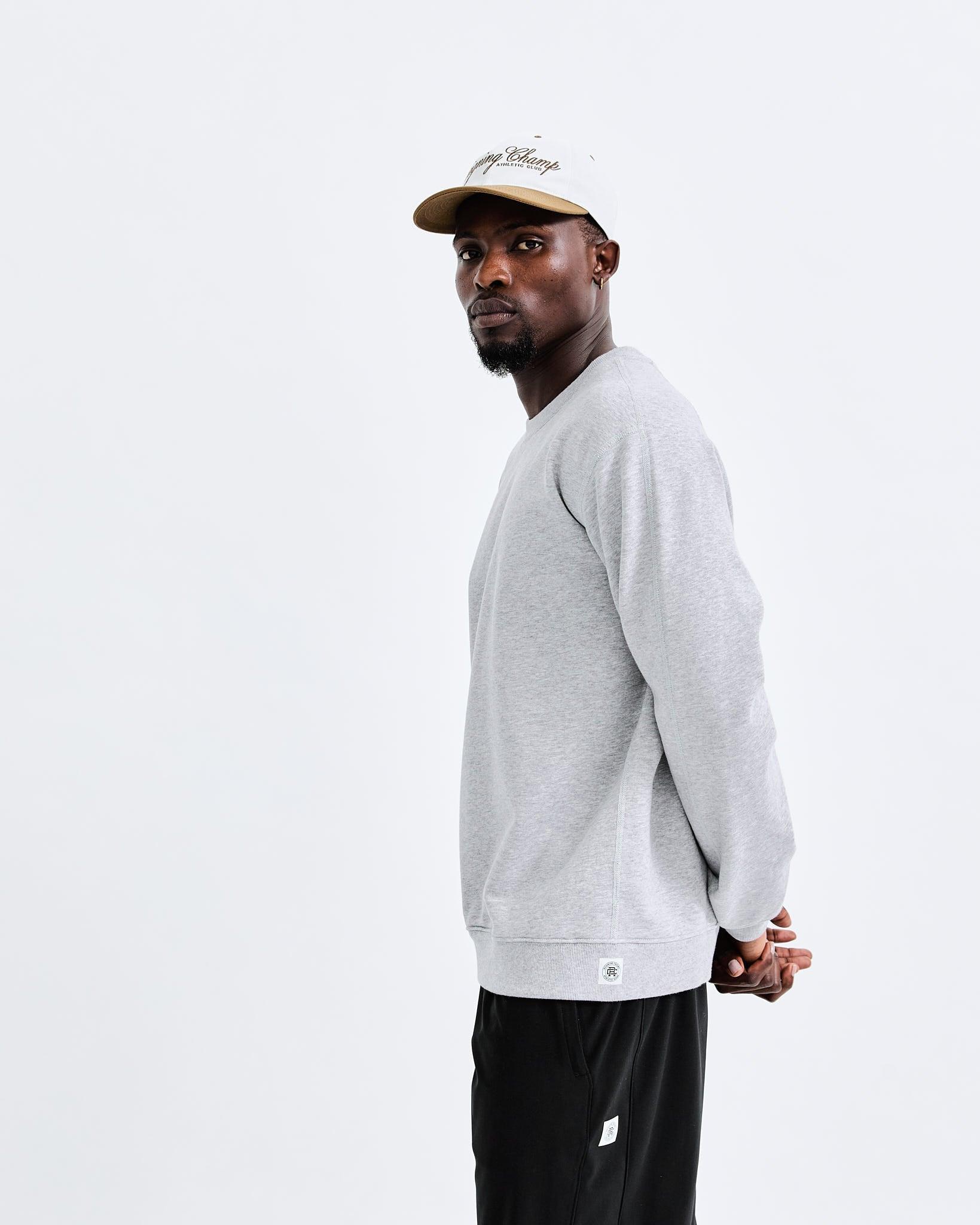 Midweight Terry Classic Crewneck - Vault Male Product Image