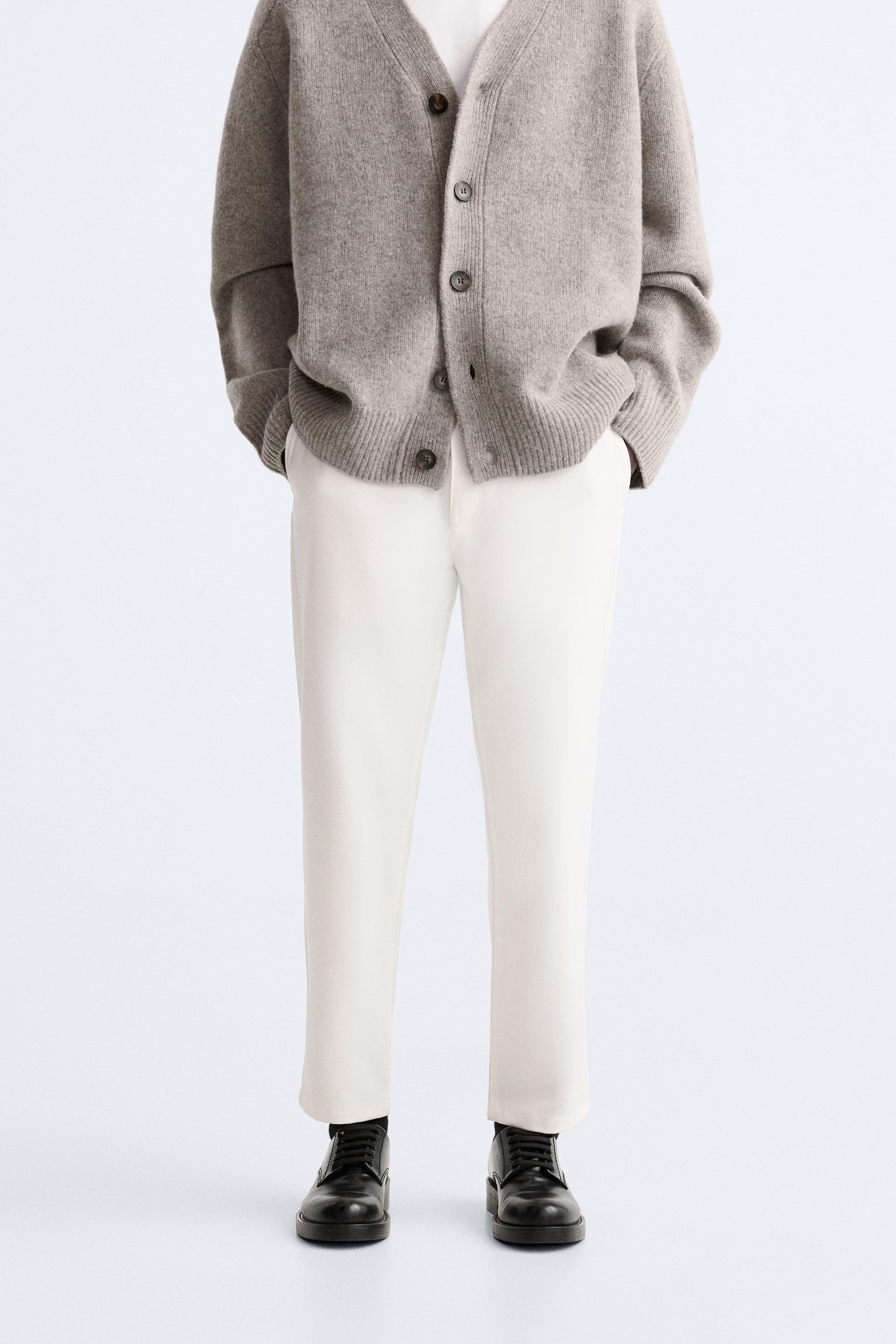 TEXTURED STRETCH PANTS Product Image