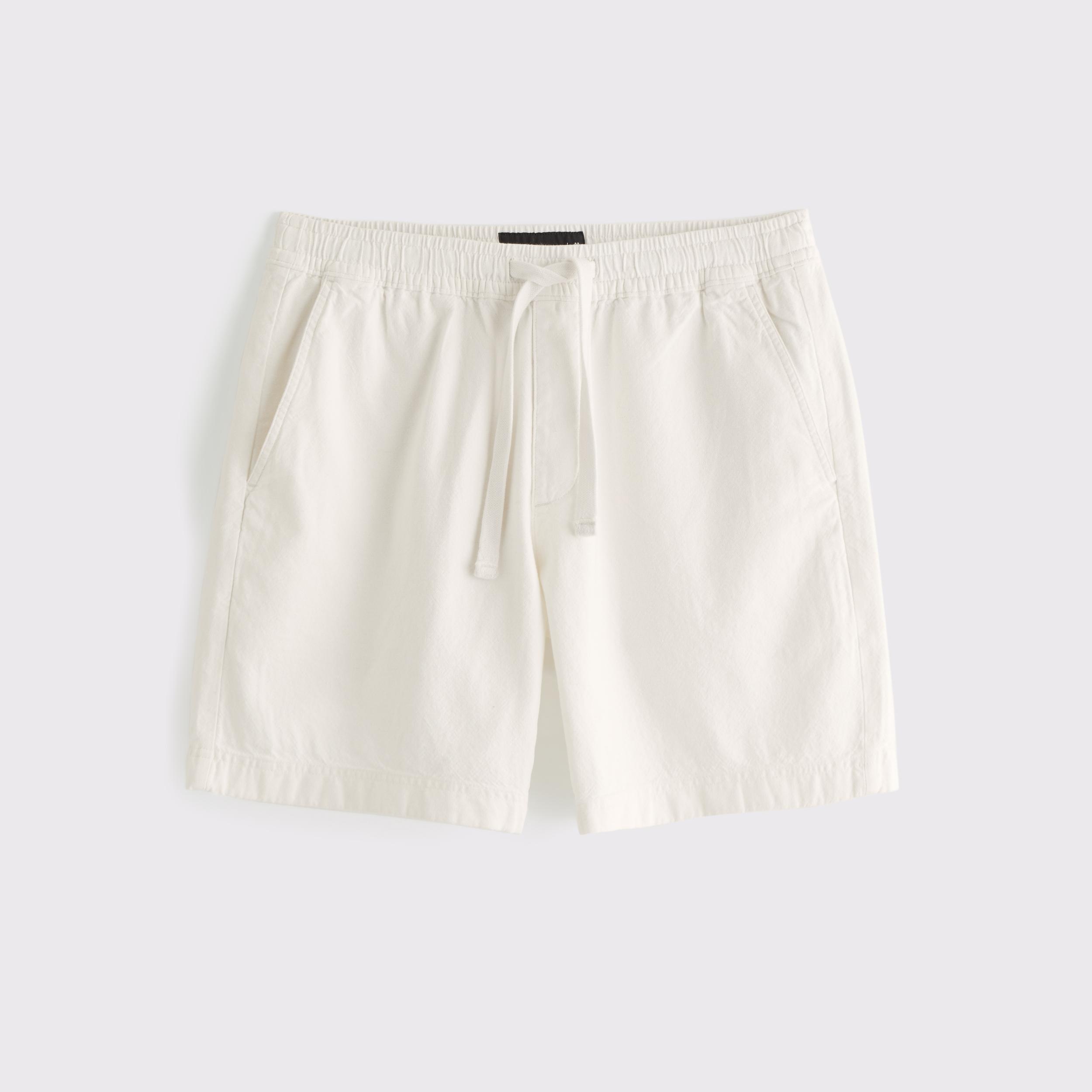 Cotton Texture Pull-On Short Product Image