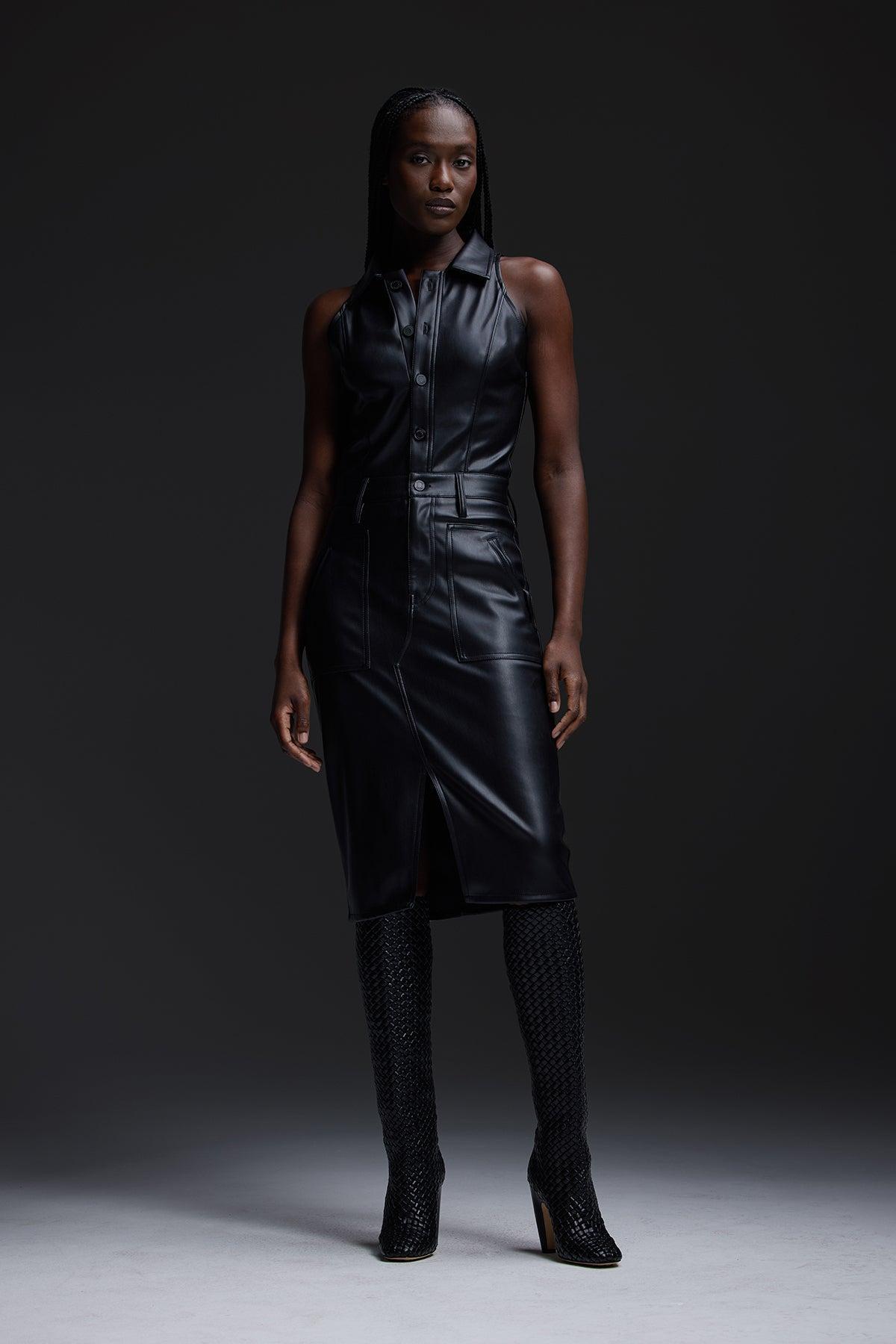 Halter Utility Dress Female Product Image