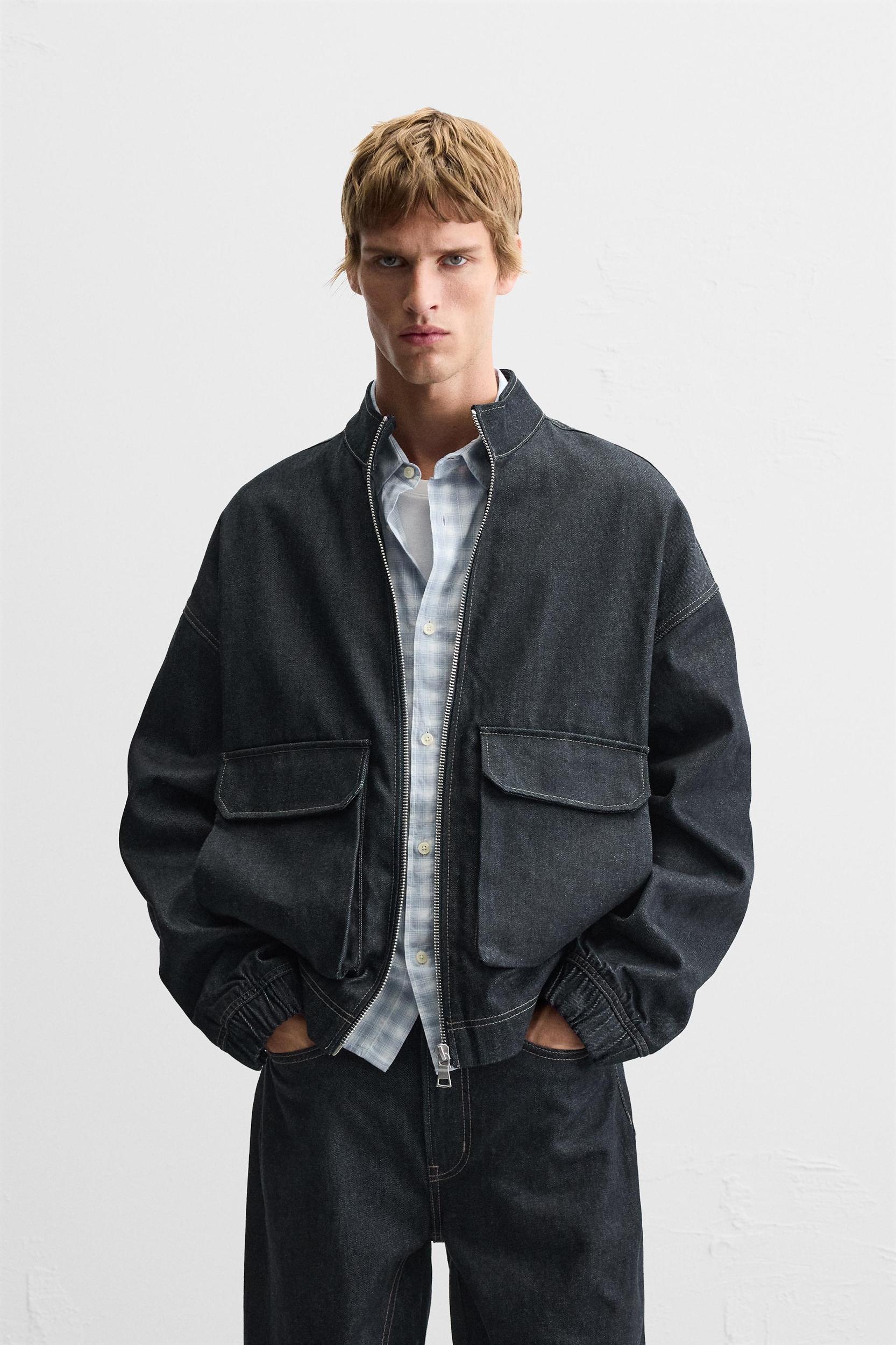 POCKET DENIM JACKET Product Image