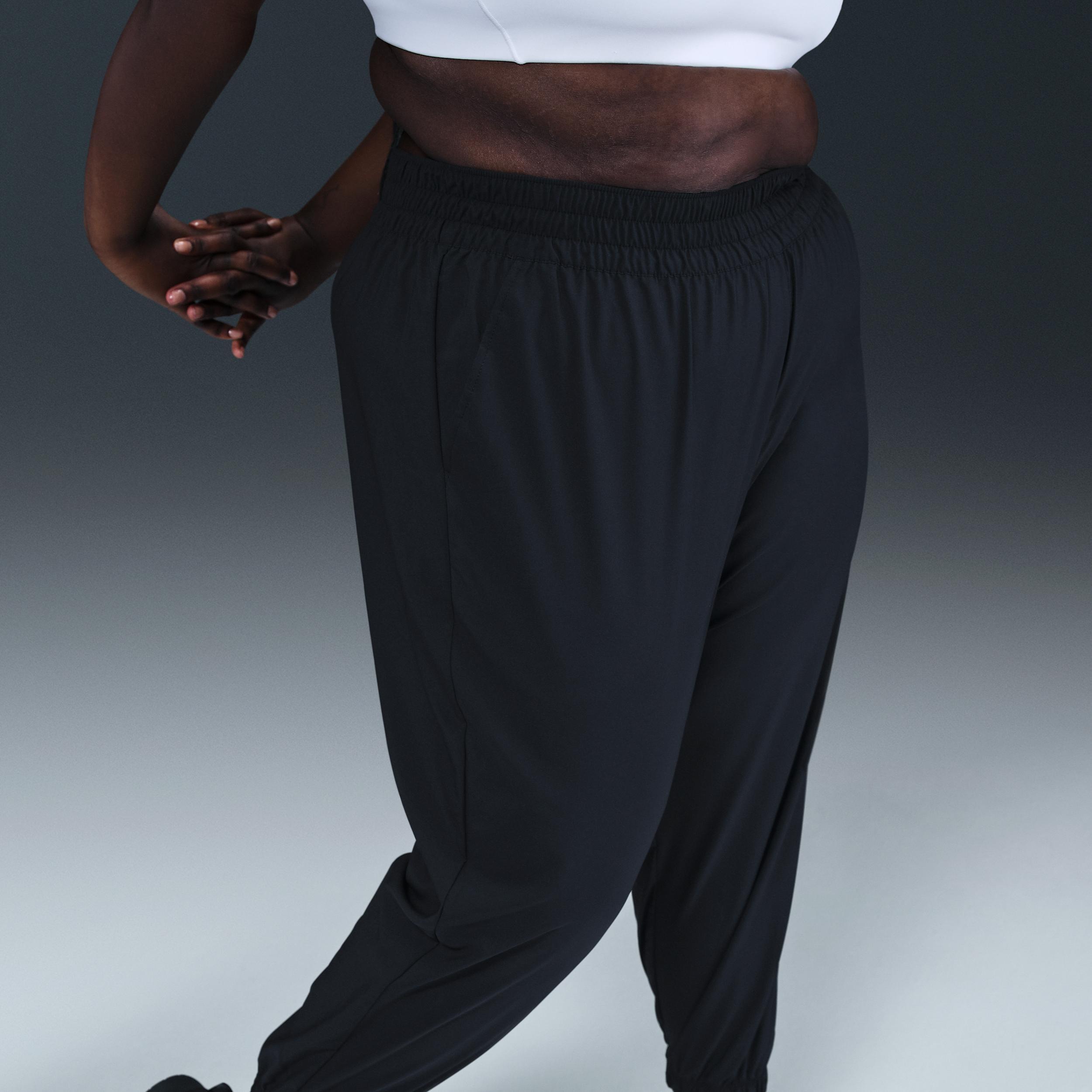 Nike One Women's Dri-FIT High-Waisted 7/8 Joggers (Plus Size) Product Image