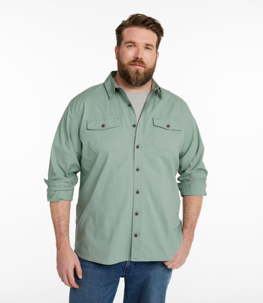 Men's Riverton Ripstop Shirt, Long-Sleeve, Traditional Untucked Fit Product Image