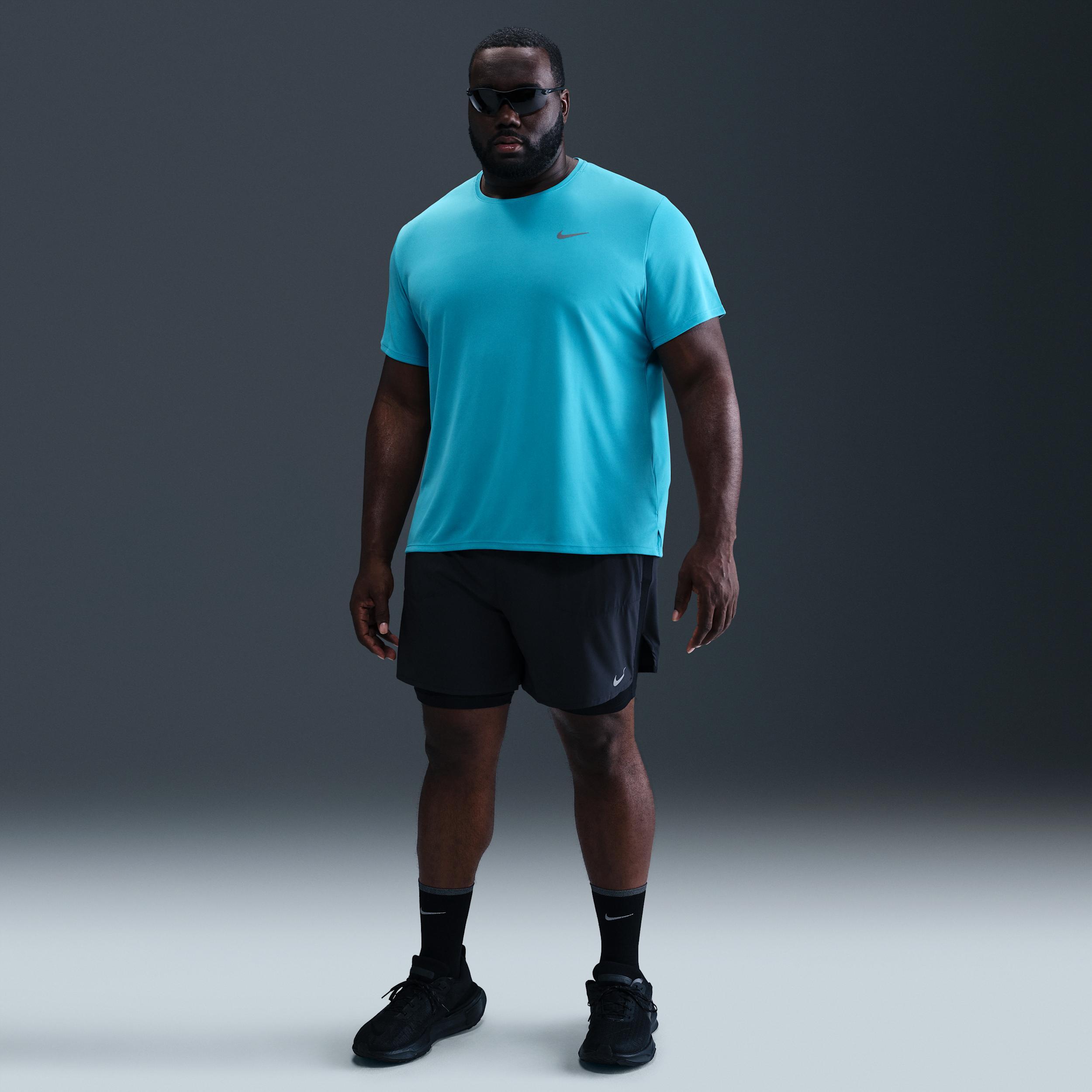 Nike Miler Men's Dri-FIT UV Short-Sleeve Running Top Product Image