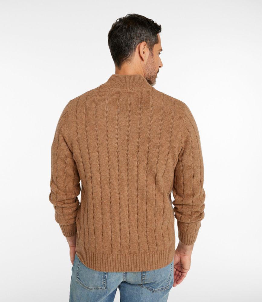 Men's Riverton Wool/Cotton Sweater, Mockneck Product Image