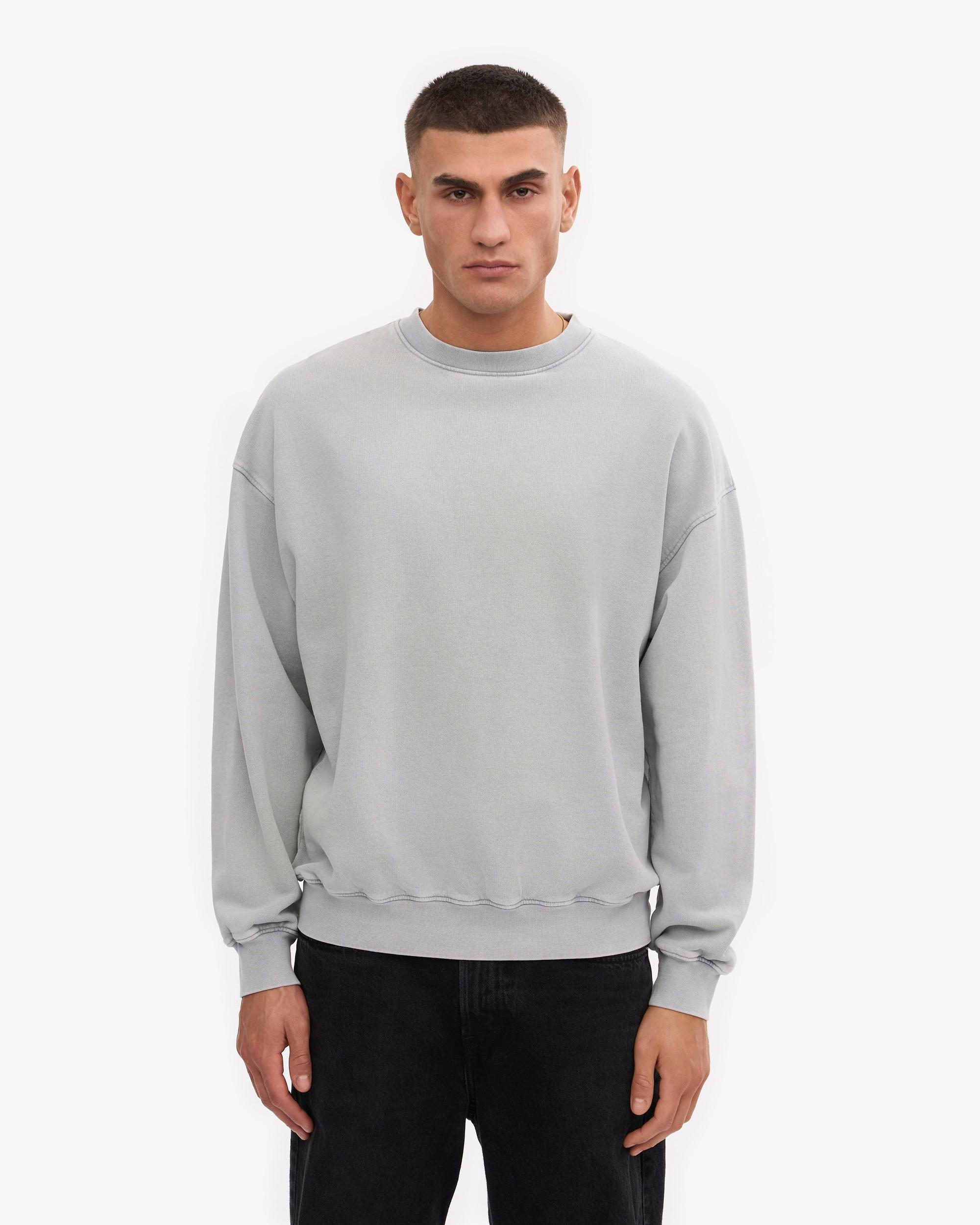 Organic Oversized Crew - Scarlet Red Product Image
